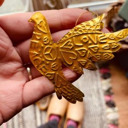 Foil Embossed Christmas Decoration Making