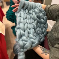 Arm Knitting Blanket Workshop