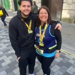 A photo image of Tommy and Emma Salisbury