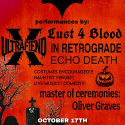 design that lists performers noted in description