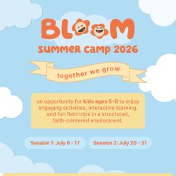 Session 1 - Bloom Summer Camp 2026