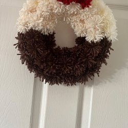 Crafternoon Tea - Christmas Pudding Wreath