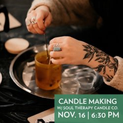 Candle Making at Double Shovel Cider Co. | Soul Therapy Candle Co.