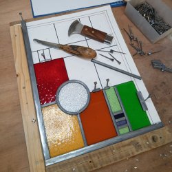 6 Week Leaded Stained Glass Evening Class