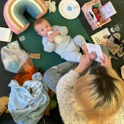 Nurture & Stretch-Baby Massage & Movement for Busy Growing Babies (4 months+ to Pre-Crawling) 4 Week Block, Mirfield