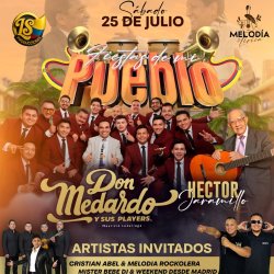 FIESTAS DE MI PUEBLO - DON MEDARDO Y SUS PLAYERS Y HECTOR JARAMILLO