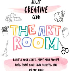 Paint your own mini flower pots | Adult Creative Club