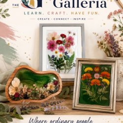 Botanical Resin Art Workshop