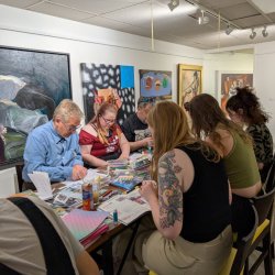 Zine Making Workshop at The Glasgow Art Club ✂️