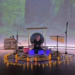 Guided Meditation with Reiki & Sounds in the Immersive Dome
