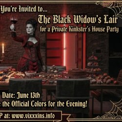 The Club VIXXXINS Black Widow’s Lair Eastside Kinkster’s House Pool Party - Member’s Registration