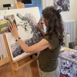 There's an Easier Way to Make Art: Tree-Painting Workshop with Betsy Jacks