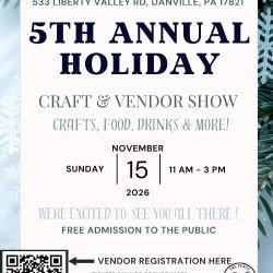 Holiday Craft & Vendor Show 2026
