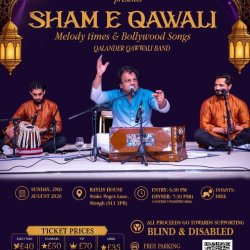 Sham-E-Qawwali & Timeless Melody with 3 course Dinner
