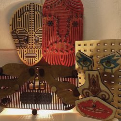 Workshop: 'maskers & zelfportretten' bij Herman Wesselink College