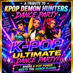The ULTIMATE K-POP ALL-AGES DANCE PARTY — A Tribute to the KPOP Demon Hunters DJ Dance Party