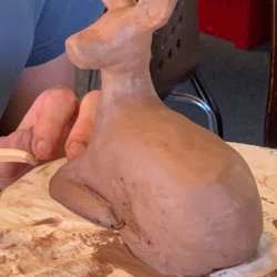 cane toppers in clay