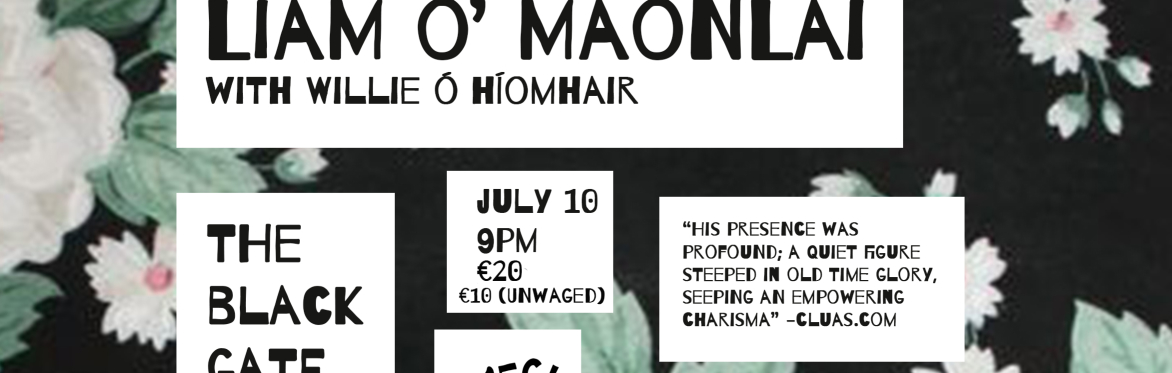 Eclectics: Liam Ó Maonlaí w/ Willie Ó hÍomhair