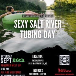 “Club VIXXXINS” Annual Sexy Salt River Tubing Day!
