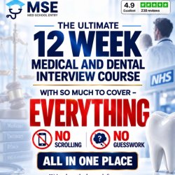 The "ULTIMATE" 12 Week Medical and Dental Interview Prep Course 2026