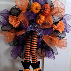 Halloween Mesh Wreath Making Workshop