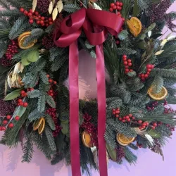 Festive Wreath Making Workshop @ Hot Numbers Roastery