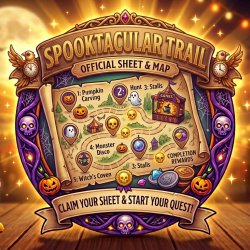 Halloween Trail Sheet
