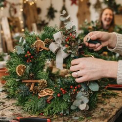 Festive Wreath Making Workshop. Burton Latimer