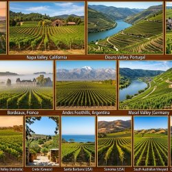 Old World. vs New World wine tasting
