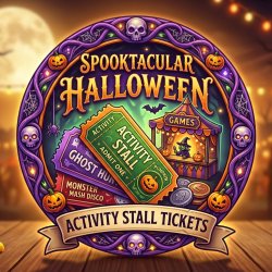 Halloween Activity Stall Tickets – 10 for £5