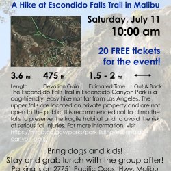 Escondido Falls Trail Hike in Malibu
