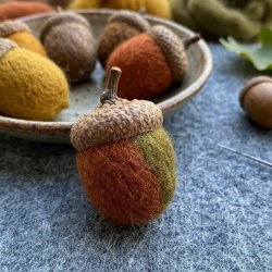 Make Your Own Needle Felted Acorn Class