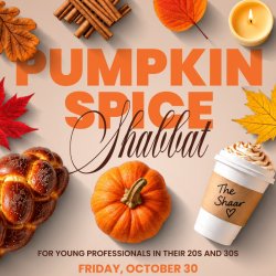 Young Professionals - Pumpkin Spice Shabbat