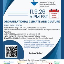 Organizational Climate and Culture