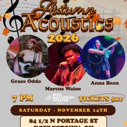 AUTUMN ACOUSTICS - GRACE ODDO, MARCUS WAINE, ANNA BEAU