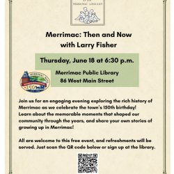 Merrimac: Then and Now with Larry Fisher