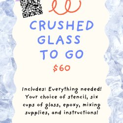 To Go Crushed Glass Kit