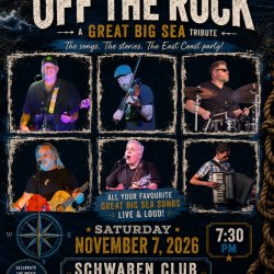 Off The Rock-A Great Big Sea Tribute @ The Schwaben Club