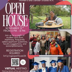 Fall 26 CUNY Grad Center WGS M.A. Open House