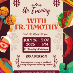 AN EVENING WITH FR. TIMOTHY!
