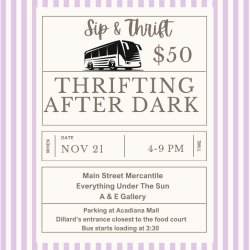 Thrifting After Dark November 21st