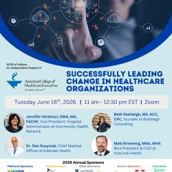 Successfully Leading Change in Healthcare Organizations