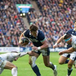 Scotland v Italy Rugby at Murrayfield Stadium