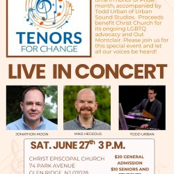 Tenors For Change: Mike Hegedus and Jonathon Moon