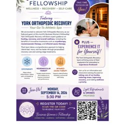 Business Women's Fellowship-York Orthopedic Recovery...Your Go-To Athletic Spa!