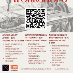 Sewing Workshop - Introduction to Commercial Patterns