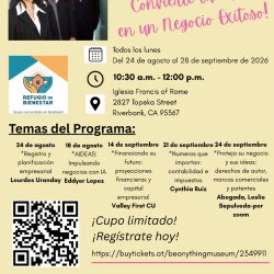Business Start-up Classes-Accion Empresarial y Mentoria
