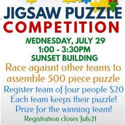 Jigsaw Puzzle Competition