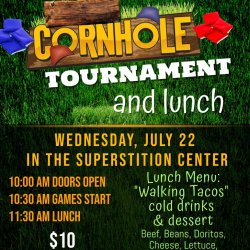 Cornhole Tournament & Lunch