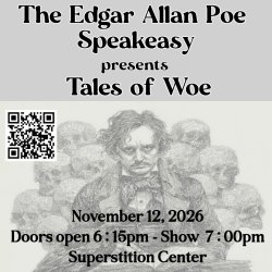 Tales of Woe: An Edgar Allan Poe Speakeasy